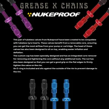 Nukeproof universal store presta tubeless valves