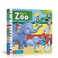 ภาษาอังกฤษใหม่เดิม Busy Series Busy Zoo การทำงานกลไกกระดาษแข็งหนังสือเด็กตรัสรู้เด็กปฏิสัมพันธ์ในขณะที่เล่นและการเรียนรู้ก่อนนอนสมุดภาพภาษาอังกฤษสามารถสร้าง Busy Park