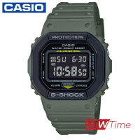 CASIO G-Shock นาฬิกาข้อมือผู้ชาย สายเรซิน รุ่น DW-5610SU-3DR (สีเขียวทหาร)