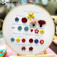 Wonder ชุดอุปกรณ์เย็บปักถักร้อย สติตช์ สะดึงปักผ้า DIY สําหรับตกแต่งบ้าน