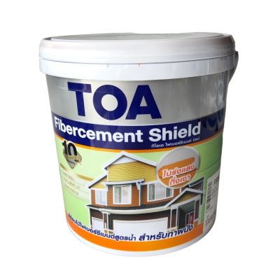 ทีโอเอ (TOA) สีย้อมไม้ สีย้อมไม้ไฟเบอร์ซิเมนต์ TOA Fibercement Shield (FS006 - FG009)