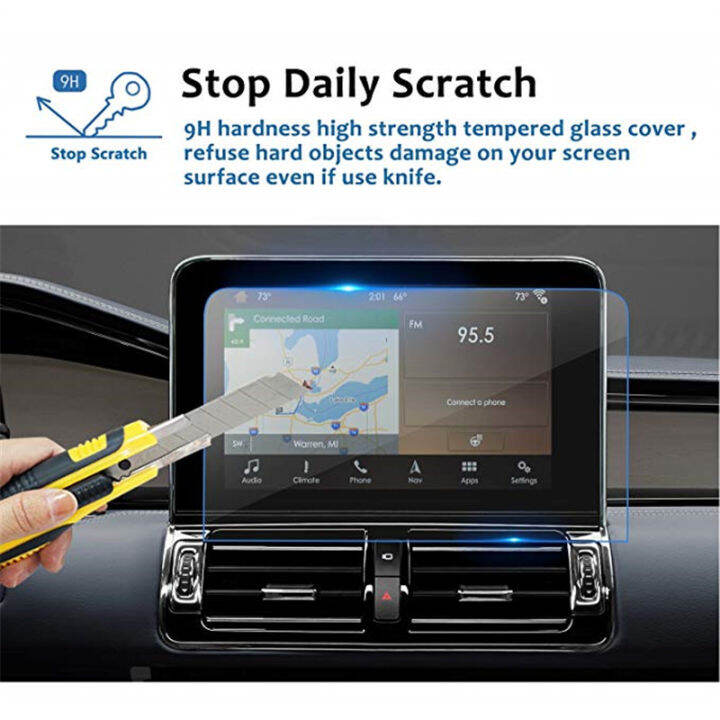 for-lincoln-navigator-2018-sync-3-10-inch-car-navigation-screen-protector-tempered-glass-touch-screen