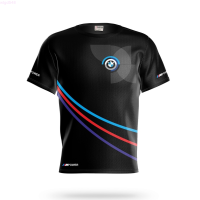 2023 NEW (สต็อกเพียงพอ) BMW Power. black M mens T-Shirt Short Sleeve cool Fans CARคุณภาพสูง size:S-5XL