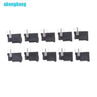 Abongbang 10 Pcs Black 3 Pin 3.5mm x 1.3mm DC Power Jack Socket PCB Mount