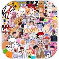 hotx【DT】 10/30/50pcs Kpop Stray Kids Sticker Decals Graffiti Notebook Laptop Tablet for