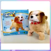 tutu toys หมาใส่ถ่านตีลังกา สุนัขตีลังกา หมาตีลังกา มีเสียงเห่า เดินได้ กระโดดได้