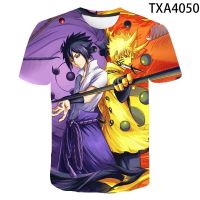 New Naruto TShirt mens fashion street clothes top Animation printed T-shirt Naruto Cool Mens shirt