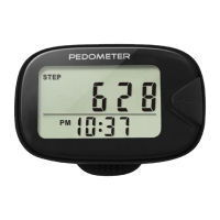 พ็อกเก็ต Pedometer ขั้นตอนที่เคาน์เตอร์มัลติฟังก์ชั่ Pedodometer กับคลิปที่ถูกต้อง Pedometers สำหรับขั้นตอนขั้นตอนที่ติดตามที่มีการแสดงผลสำหรับ