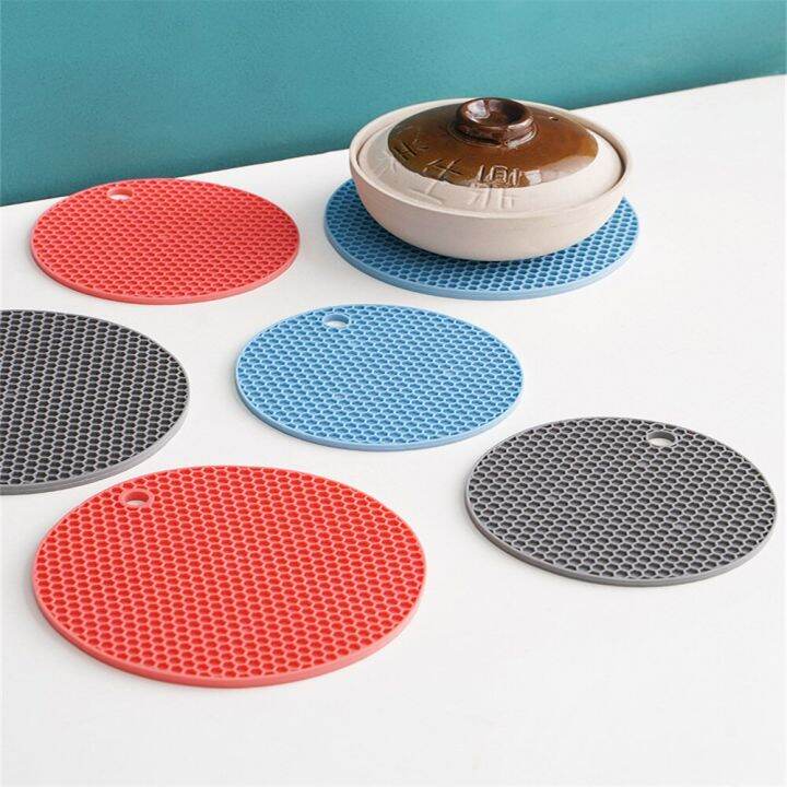 silicone-insulation-mat-round-heat-resistant-silicone-non-slip-heat-resistant-pot-holder-table-silicone-mat-kitchen-accessories