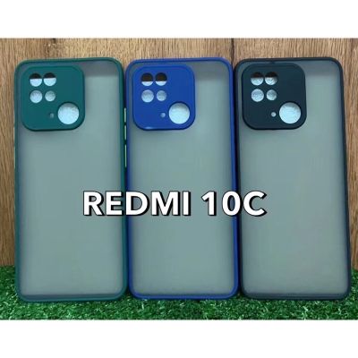 Case Redmi 10C ขอบสีผิวด้าน เคสกันกระแทก ขอบนิ่มหลังแข็ง เคสมือถือXiaomi ส่งจากไทย