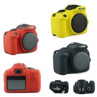 เกราะซิลิโคนเคสผิวสำหรับ Canon EOS 1500D1300D กบฏ T7จูบ X90เคสกล้องดิจิทัล