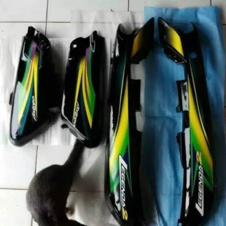 COVER BODY SET BOX AKI HONDA LEGENDA 2 PLUS STRIPING Lazada Indonesia