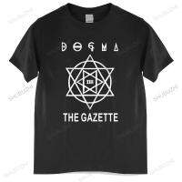 ผู้ชายที่มีคุณภาพสูงเสื้อยืดผ้าฝ้ายบุรุษฤดูร้อนท็อปส์ Dogma Gazette โลโก้สีดำผู้ชายเสื้อยืด T Umblr บุรุษเสื้อยืดผู้ชายยี่ห้อเสื้อยืดขนาดใหญ่