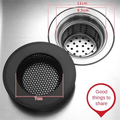 ♂✎ Kitchen Sink Filter Stainless Steel Sink Strainer Filter Wash Basin Drain Hole Trap Hair Catcher Stopper Bathroom Accessories