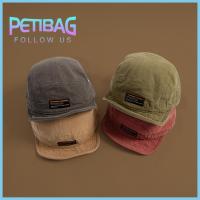 PETIBAG ผู้หญิงผู้ชาย ปรับได้ปรับได้ ตัวอักษรและตัวอักษร ลำลองแบบสบายๆ ปีกสั้นสั้น หมวกกีฬา หมวกแก๊ปเบสบอล หมวกกันแดดหมวก