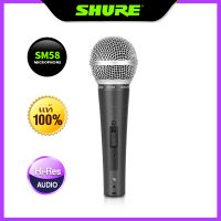 ไมคโครโฟนแบบมีสาย SHURE SM58  ไมค์คาราโอเกะ ไมโครโฟนเวที ไมคโครโฟนสำหรับร้องเพลง กลางแจ้ง การแสดง ไมคโครโฟน microphone