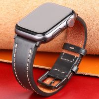 ◎○◆ Soft Genuine Leather Strap Belt For For Apple Watch Band 44mm 45mm 40mm 41mm 42mm 38mm Se 8 7 6 5 4 3 Series Cowhide Watchband