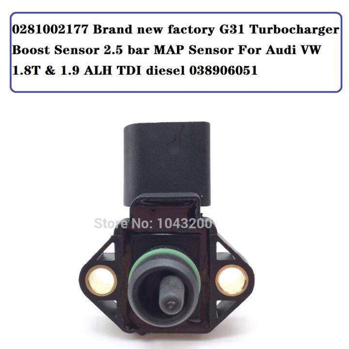 0281002177 Brand New Factory G31 Turbocharger Boost Sensor 2.5 Bar MAP