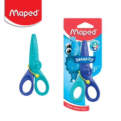 Maped(มาเพ็ด) กรรไกรเด็ก KIDI CUT 4" Security Maped รหัส SC/472110