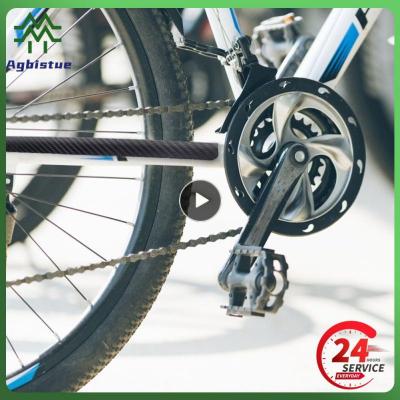 1PCS จักรยานสติกเกอร์ป้องกันโซ่ 22 ซม.จักรยานตัวป้องกันเฟรม MTB จักรยานคาร์บอนรูปแบบ Anti-Scratch แผ่นขี่จักรยานอุปกรณ์เสริม-Shop5798325