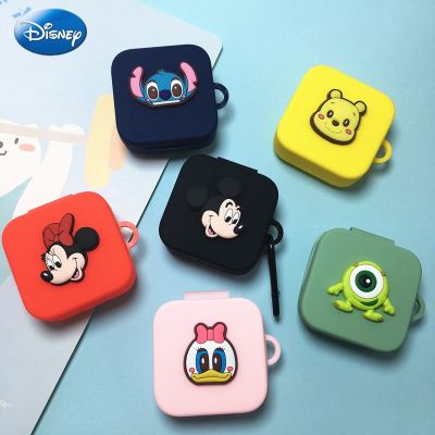 Cartoon Disney Silicone Protective Earphone Case for Xiaomi Air 2 SE Bluetooth Headphones Box For Xiaomi Earbuds Cover with Hook Wireless Earbud Cases