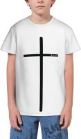 Jesus Christian Faith Cross T- Shirt Short Novelty for Boys and Girl