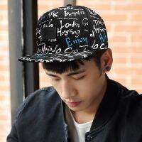 Adjustable hip-hop flat hat outdoor leisure street dance in spring and summer baseball cap cap cap letters printing paste chapter