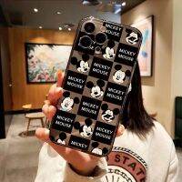 เคสiPhone13 น่ารักการ์ตูน มีความคิดสร้างสรรค์ โทรศัพท์เลนส์ป้องกันแขน เคสโทรศัพท์มือถือ ซิลิโคนนุ่ม ใส ลายการ์ตูน สีดํา สําหรับ เค