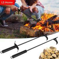 Fire Pit Poker 40-Inch Extra Long Heavy Duty Wrought Steel Fire Poker Durable Solid Steel Campfire Poker Black Fire Poker Tool Fire Poker Stick For Fireplace Fire Poker For Fire Stove Fire Pit Poker For Camping