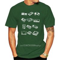 Tee T Shirt Tees Classic Game Consoles Snes 64 Gamegear Retro American Tee Shirt