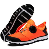 Professional Men Golf Shoes Women Golfer Sneakers Outdoor Sports Non-slip Quick Lacing Golf Training Shoe Plus Size 36-46