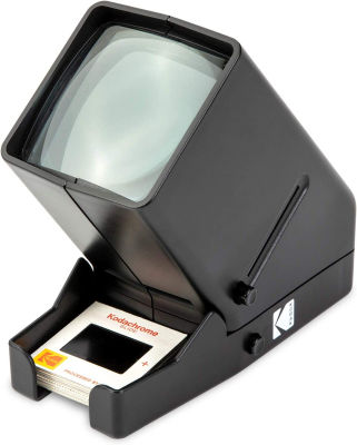 KODAK 35mm Slide and Film Viewer - Battery Operation, 3X Magnification, LED Lighted Viewing – for 35mm Slides & Film Negatives