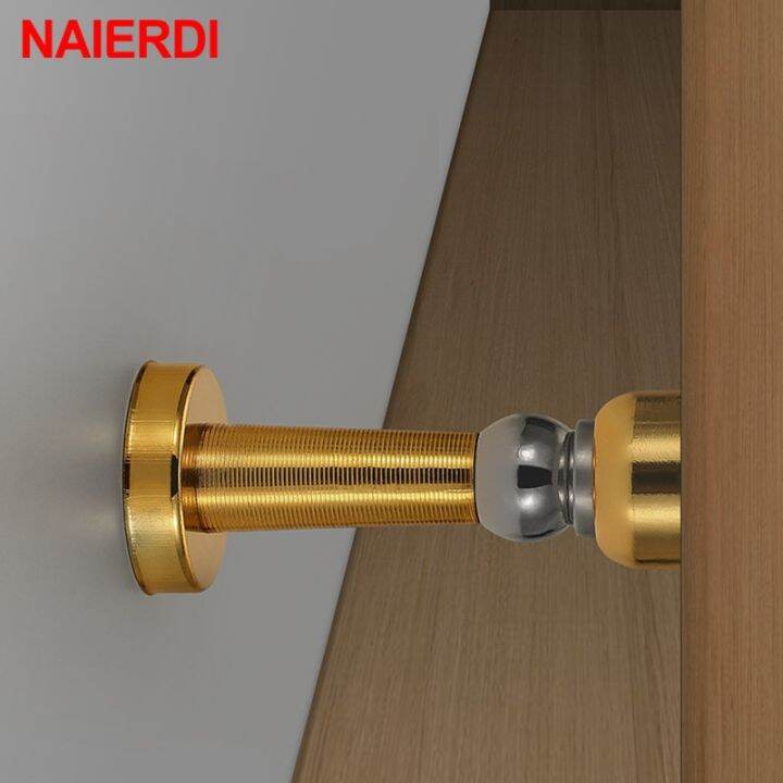 lz-๑-naierdi-stainless-steel-door-stopper-bathroom-magnetic-door-stop-heavy-duty-floor-wall-mount-wind-proof-door-holder-hardware