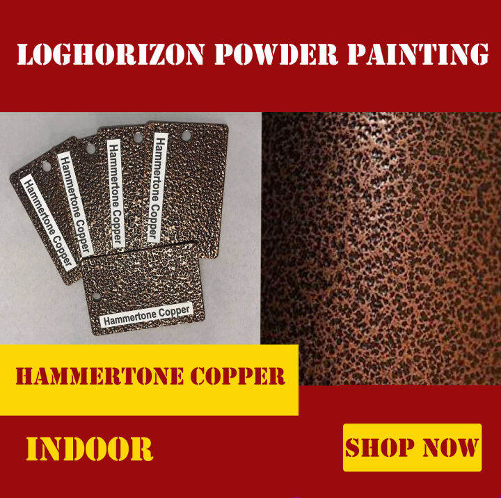 Powder Coating Paint 1kg Hammertone Copper Lazada PH
