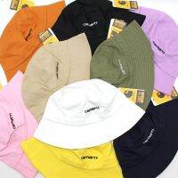 Carhartt Carhart หมวกชาวประมงฤดูร้อนของผู้ชายหมวกครีมกันแดดหมวกอาบน้ำเด็กขนาดใหญ่ปักหมวกกันแดดตัวอักษรในระดับสากล