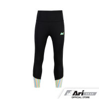 ARI WOMENS COLORPOP RUNNING LEGGINGS - BLACK/MULTICOLOR กางเกงวิ่ง เลกกิ้ง คัลเลอร์ป๊อบ สีดำ