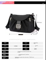 2020 Winter Fashion Nylon Bag Casual Womens Sling Bag Large Capacity Shoulder Bag Women Flap Womens Bag