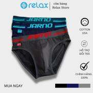 quần lót nam jarno tam giác cotton cao cấp chính hãng, quần sịp nam J33