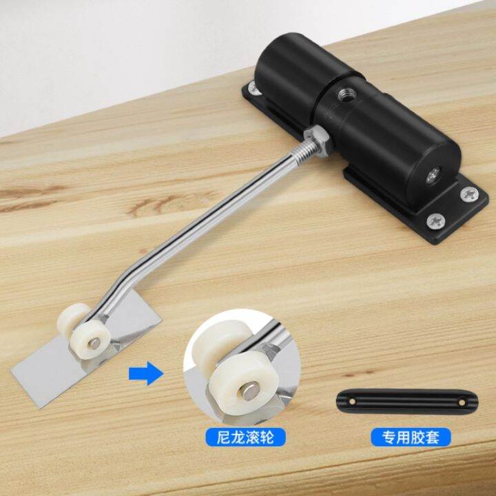 aluminum-alloy-automatic-door-closer-simple-adjustable-door-closer-hidden-buffer-door-closer-double-spring-design-door-hardware