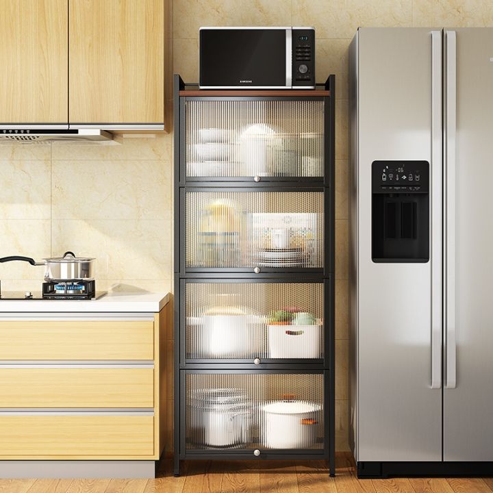 ชั้นวางของในครัว-kitchen-shelf-ตู้วางของ-มีประดู-2-3-4-5ชั้น-นวางของ-ตู้เก็บของ-มีประดู-ตู้เก็บเครื่องครัว