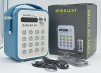 MINI BLUET  MP3/ MUSIC Player /FM Radio ลำโพง