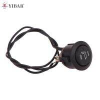 Car Seat Heater Switch 3 Pin Round Heated Rocker Hi Low Control 12V On/Off Switch Black Universal Car Accessories Interior