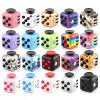 【LZ】●  Antistress Cube Relief Dice Anxiety Kids Attention Focus Toys Funny Decompression Cube Plastic Gaming Toys For Adult Child Gift