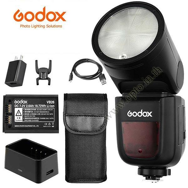 v1n-godox-flash-auto-ttl-for-nikon-v1-series-with-battery-แฟลชโกดอกพร้อมแบตเตอรี่-ประกันศูนย์-godox-opto