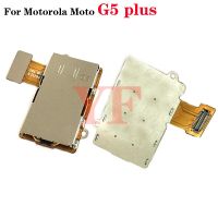 สำหรับ Motorola Moto G5 Plus Z เล่น Z2ผู้ถือการ์ดรีดเดอร์ Sd ไมค์ไมโครโฟนขั้วต่อโมดูลบอร์ด Pcb สายเคเบิลงอได้