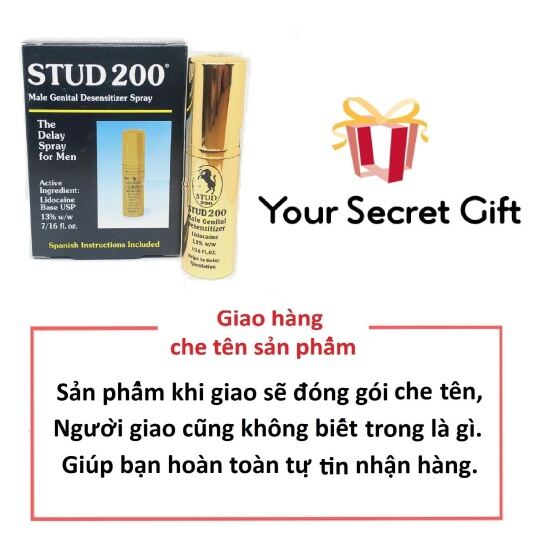 Combo x3chai xịt_stud 200 cao cấp tăng cường sinh_lý nam mạnh mẽ - ảnh sản phẩm 2