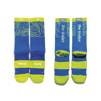 THE TRAILER I PERFORMANCE CREW SOCKS I BLUE MOSS