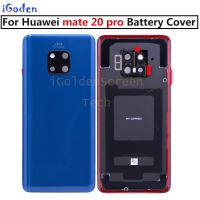 For Huawei mate 20 pro Battery Cover Back Panel for Huawei mate 20 pro LYA-L09 LYA-L29 Rear Glass Door Housing Case Camera Lens