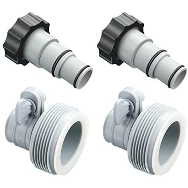 Replacement Hose Drain Plug Connector Adapter a W/Collar&B Kit Pool
