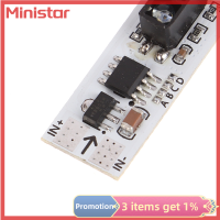 Ministar สวิตช์เซ็นเซอร์ปรับแสงหรี่ได้หรี่คลื่นด้วยมือ1ชิ้น5V 12V 24V 72W สวิตช์สัมผัส PIR